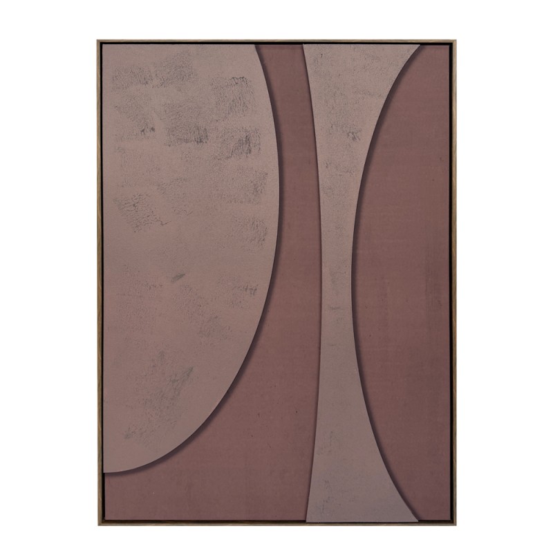 CARNELIAN ΠΙΝΑΚΑΣ ΔΙΑΚΟΣΜΗΣΗΣ 80x120x4cm ΚΑΜΒΑΣ ΚΑΦΕ PVC ΦΥΛΛΟ ΚΑΦΕ