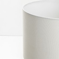 JASIEL ΦΩΤΙΣΤΙΚΟ ΕΠΙΤΡΑΠΕΖΙΟ 64cm POLYRESIN ΜΑΥΡΟ ΛΙΝΟ ΛΕΥΚΟ