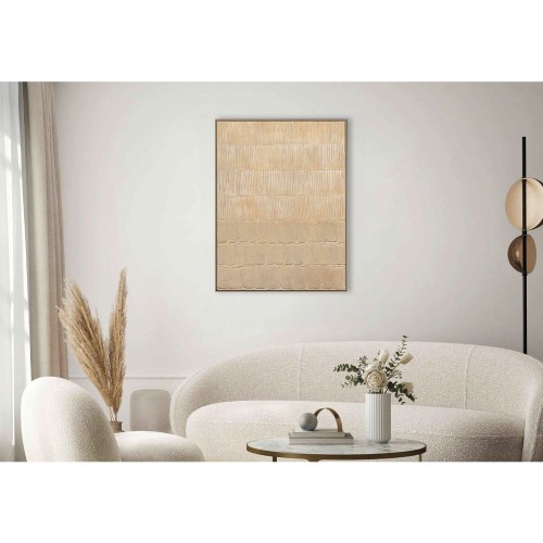 ZEB ΠΙΝΑΚΑΣ ΔΙΑΚΟΣΜΗΣΗΣ 90x120x5cm ΚΑΜΒΑΣ ΜΠΕΖ ΞΥΛΟ ΦΥΣΙΚΟ