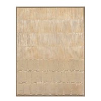 ZEB ΠΙΝΑΚΑΣ ΔΙΑΚΟΣΜΗΣΗΣ 90x120x5cm ΚΑΜΒΑΣ ΜΠΕΖ ΞΥΛΟ ΦΥΣΙΚΟ