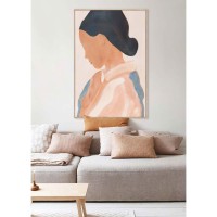 THINKING ΠΙΝΑΚΑΣ ΔΙΑΚΟΣΜΗΣΗΣ 80x120x4cm ΚΑΜΒΑΣ ΠΟΛΥΧΡΩΜΟ MDF ΦΥΣΙΚΟ