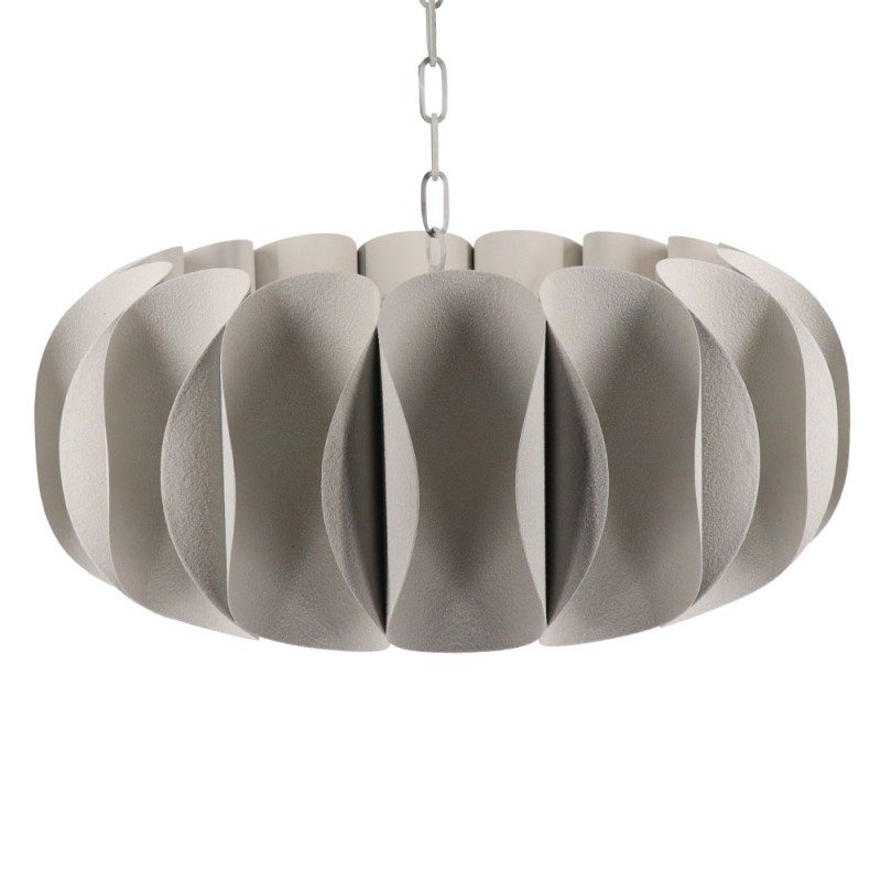 FULVIA ΦΩΤΙΣΤΙΚΟ ΟΡΟΦΗΣ 61x61x27cm ΜΕΤΑΛΛΟ ΛΕΥΚΟ