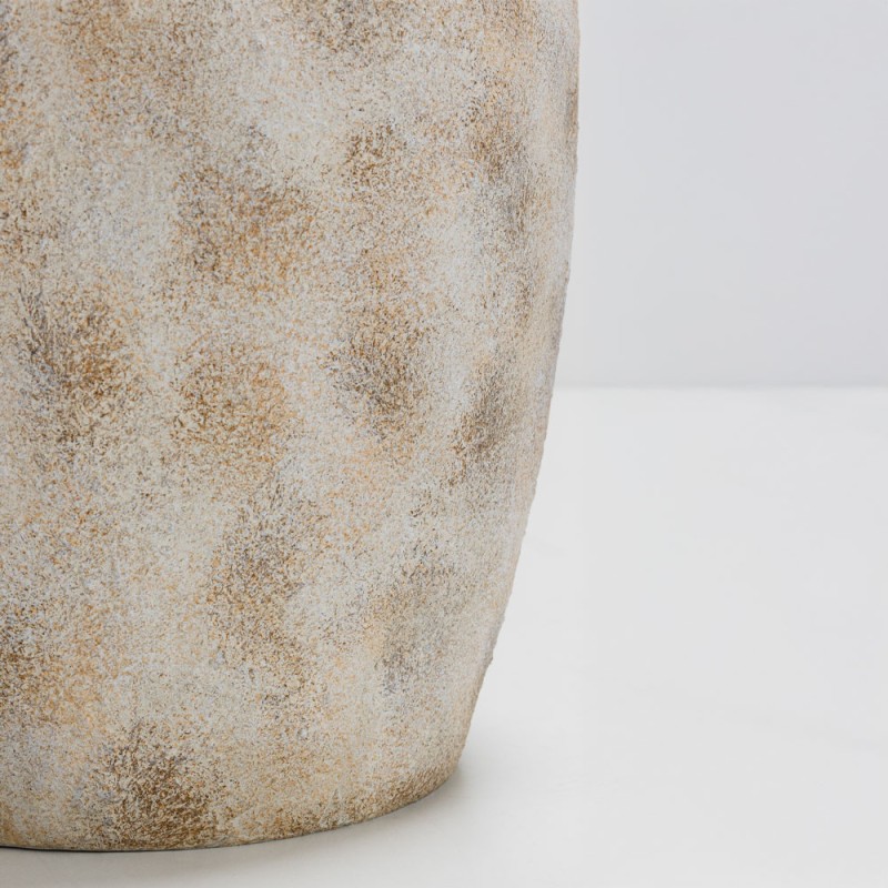 SCOPELOS ΓΛΑΣΤΡΑ 30x30x37cm MgO ΛΕΥΚΟ ΜΠΕΖ