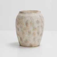 SCOPELOS ΓΛΑΣΤΡΑ 30x30x37cm MgO ΛΕΥΚΟ ΜΠΕΖ