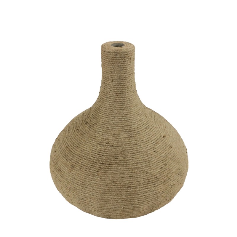 ROPE ΒΑΖΟ 39x39x42cm ΣΧΟΙΝΙ ΦΥΣΙΚΟ PLYWOOD