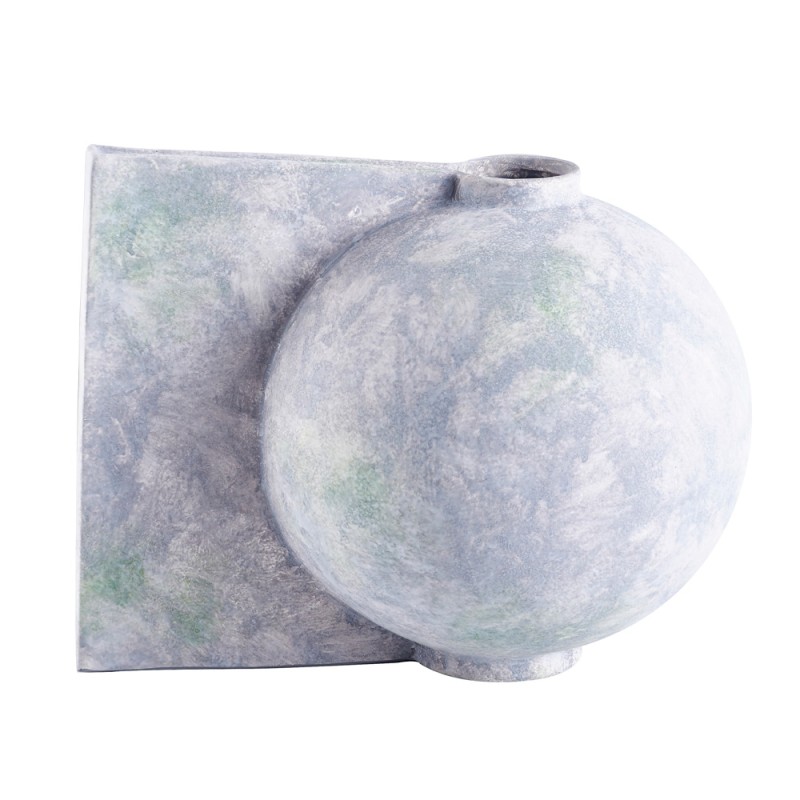 ALKISTIS ΒΑΖΟ 30x23x25cm ΚΕΡΑΜΙΚΟ ΓΚΡΙ