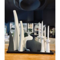 IRIDA ΒΑΖΟ 11x10x50cm ΚΕΡΑΜΙΚΟ ΛΕΥΚΟ