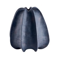 THALIS ΒΑΖΟ 34x34x34cm ΚΕΡΑΜΙΚΟ ΜΑΥΡΟ