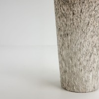KANCHE ΓΛΑΣΤΡΑ ΣΕΤ 2ΤΜΧ 32x32x53cm ΚΕΡΑΜΙΚΟ ΜΠΕΖ ΜΑΥΡΟ