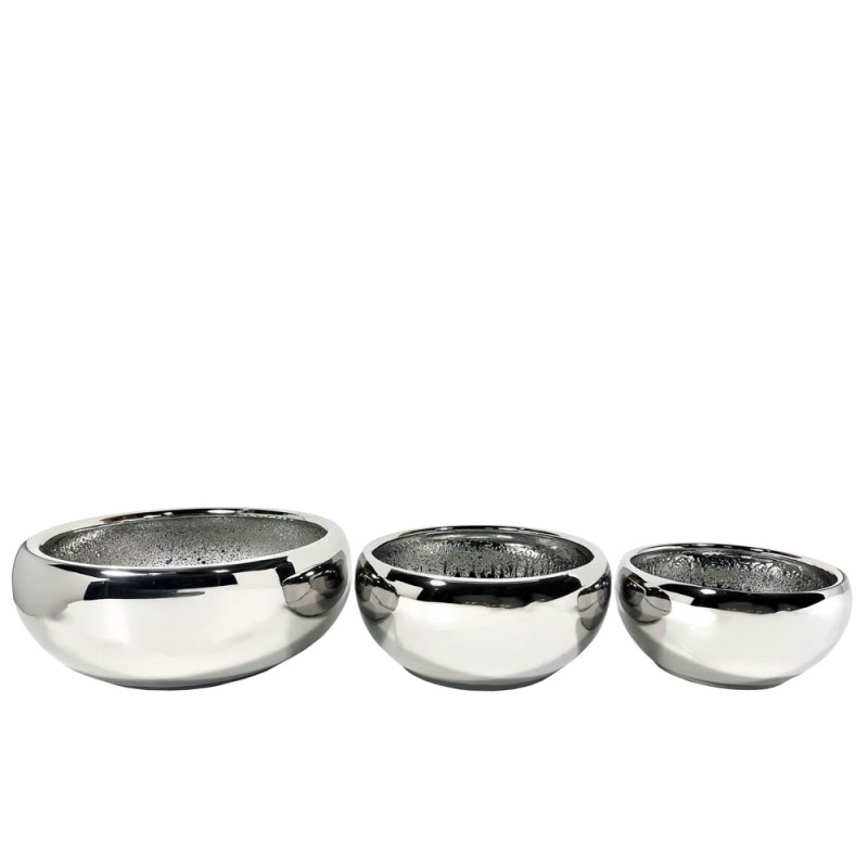 ARGENTO ΚΑΣΠΩ ΣΕΤ 3ΤΜΧ 43x43x18cm ΚΕΡΑΜΙΚΟ ΑΣΗΜΙ