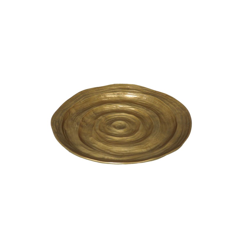 ARTIOM ΔΙΣΚΟΣ ΔΙΑΚΟΣΜΗΣΗΣ 35x35x4cm ΑΛΟΥΜΙΝΙΟ ΧΡΥΣΟ