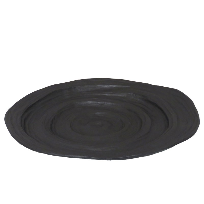 ARTIOM ΔΙΣΚΟΣ ΔΙΑΚΟΣΜΗΣΗΣ 42x41x6cm ΑΛΟΥΜΙΝΙΟ ΜΑΥΡΟ