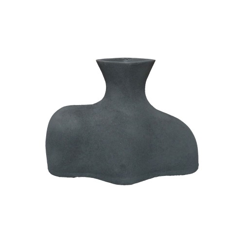 DANEET ΒΑΖΟ 31x17x22cm ΑΛΟΥΜΙΝΙΟ ΓΚΡΙ