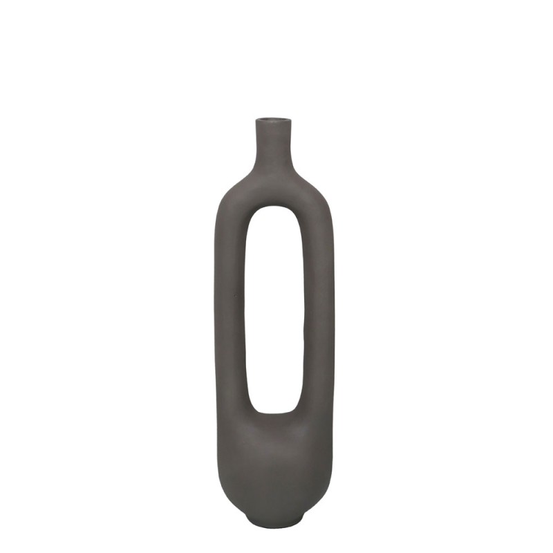 FINTON ΒΑΖΟ 15x12x50cm ΑΛΟΥΜΙΝΙΟ MUD