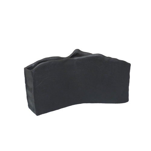 GRANTAS ΒΑΖΟ 42x14x23cm ΑΛΟΥΜΙΝΙΟ ΜΑΥΡΟ