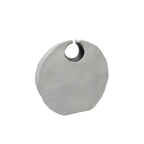 GRANTAS ΒΑΖΟ 32x7x31cm ΑΛΟΥΜΙΝΙΟ ΛΕΥΚΟ