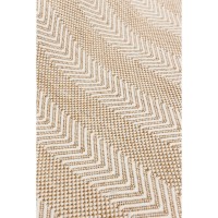 KUNAL ΧΑΛΙ ΕΞΩΤΕΡΙΚΟΥ ΧΩΡΟΥ 200x150cm PP ΜΠΕΖ ΛΕΥΚΟ