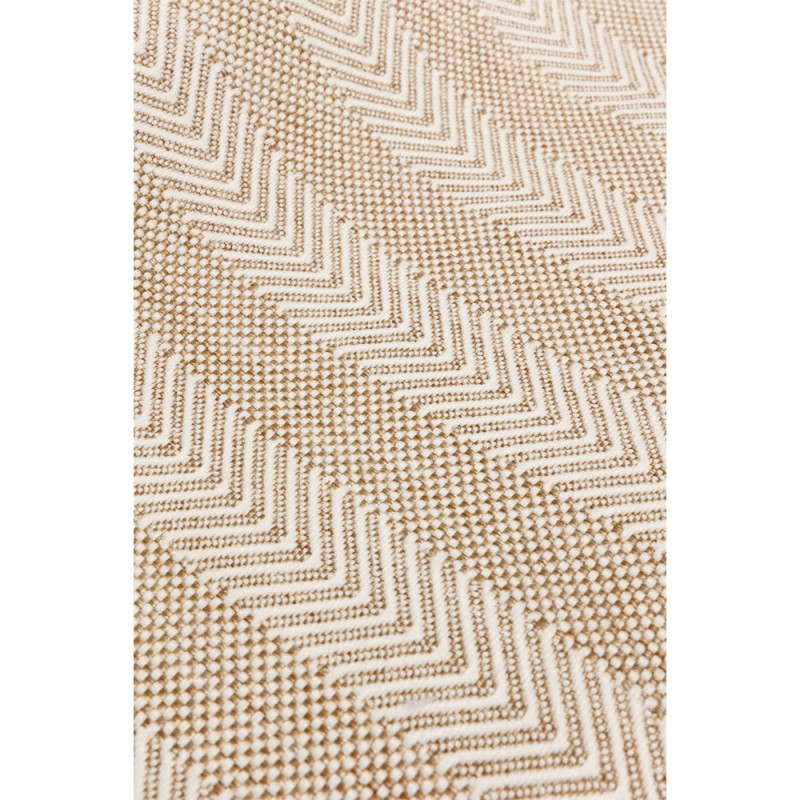 KUNAL ΧΑΛΙ ΕΞΩΤΕΡΙΚΟΥ ΧΩΡΟΥ 200x150cm PP ΜΠΕΖ ΛΕΥΚΟ