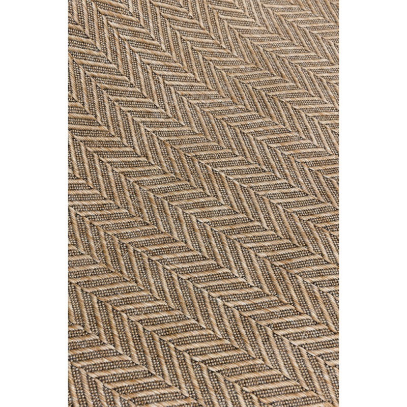 IKAN ΧΑΛΙ ΕΞΩΤΕΡΙΚΟΥ ΧΩΡΟΥ 200x150cm PP ΜΠΕΖ ΚΑΦΕ
