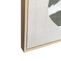 SLATE B ΠΙΝΑΚΑΣ ΔΙΑΚΟΣΜΗΤΙΚΟΣ ΜΕ ΚΟΡΝΙΖΑ 75x100x4cm ΚΑΜΒΑΣ ΛΑΔΙ ΜΠΕΖ ΛΕΥΚΟ ΞΥΛΟ