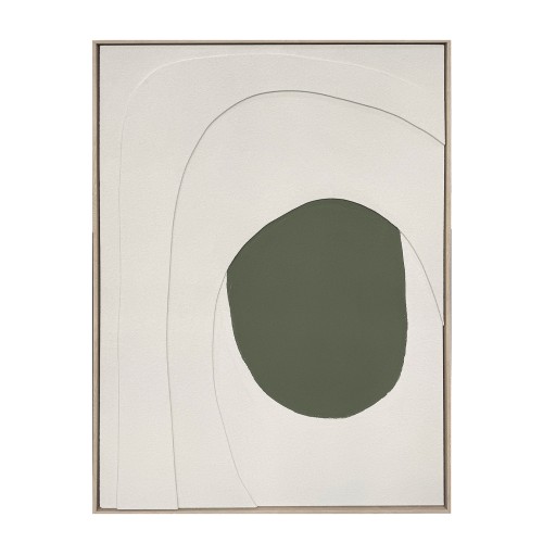 VOID A ΠΙΝΑΚΑΣ ΔΙΑΚΟΣΜΗΤΙΚΟΣ ΜΕ ΚΟΡΝΙΖΑ 80x120x4cm ΚΑΜΒΑΣ ΜΠΕΖ ΛΑΔΙ ΞΥΛΟ