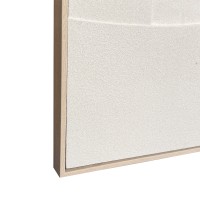 VOID B ΠΙΝΑΚΑΣ ΔΙΑΚΟΣΜΗΤΙΚΟΣ ΜΕ ΚΟΡΝΙΖΑ 80x120x4cm ΚΑΜΒΑΣ ΜΠΕΖ ΛΑΔΙ PS