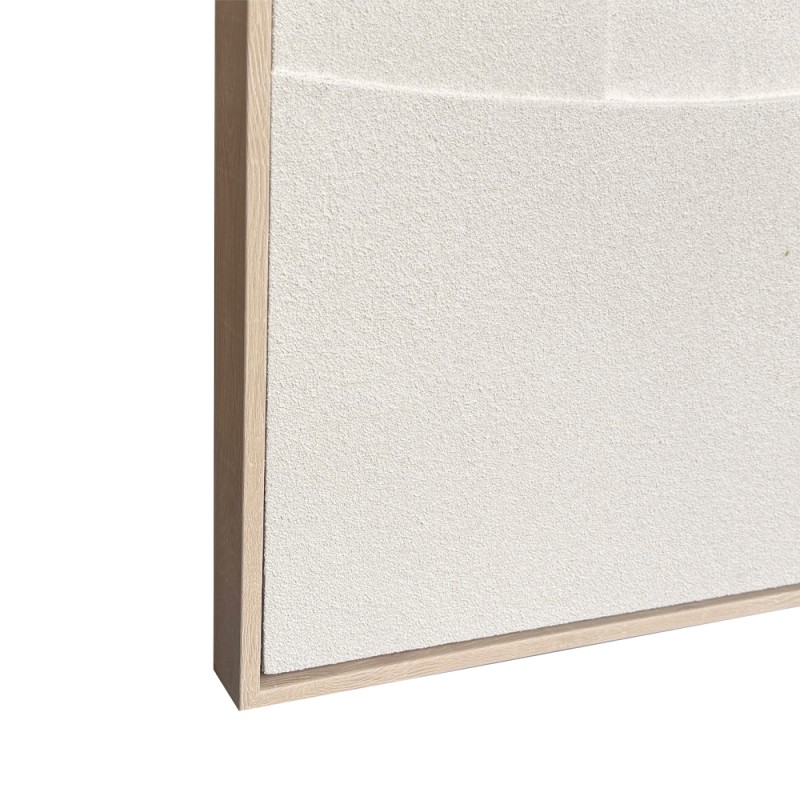 VOID B ΠΙΝΑΚΑΣ ΔΙΑΚΟΣΜΗΤΙΚΟΣ ΜΕ ΚΟΡΝΙΖΑ 80x120x4cm ΚΑΜΒΑΣ ΜΠΕΖ ΛΑΔΙ PS