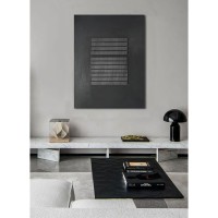 BLACKSTORM ΠΙΝΑΚΑΣ ΔΙΑΚΟΣΜΗΤΙΚΟΣ 75x100x3cm ΚΑΜΒΑΣ ΜΑΥΡΟ