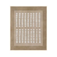 THE COLLECTIVE ΠΙΝΑΚΑΣ ΔΙΑΚΟΣΜΗΤΙΚΟΣ ΜΕ ΚΟΡΝΙΖΑ 80x120x4cm ΚΑΜΒΑΣ ΚΑΦΕ ΜΠΕΖ ΞΥΛΟ
