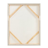 CURVA 1 ΠΙΝΑΚΑΣ ΔΙΑΚΟΣΜΗΤΙΚΟΣ ΜΕ ΚΟΡΝΙΖΑ 70x90x4cm ΚΑΜΒΑΣ BEIGE BEIGE ΞΥΛΟ ΦΥΣΙΚΟ
