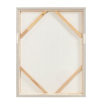 CURVA 2 ΠΙΝΑΚΑΣ ΔΙΑΚΟΣΜΗΤΙΚΟΣ ΜΕ ΚΟΡΝΙΖΑ 70x90x4cm ΚΑΜΒΑΣ BEIGE BEIGE ΞΥΛΟ ΦΥΣΙΚΟ