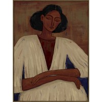 PENSIERO ΠΙΝΑΚΑΣ ΔΙΑΚΟΣΜΗΤΙΚΟΣ ΜΕ ΚΟΡΝΙΖΑ 90x120x4cm ΚΑΜΒΑΣ ΚΑΦΕ ΠΟΛΥΧΡΩΜΟ ΞΥΛΟ ΦΥΣΙΚΟ