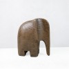 ZAMBIA.1 ΔΙΑΚΟΣΜΗΤΙΚΟ ΕΛΕΦΑΝΤΑΣ 17x9x18cm POLYRESIN ΚΑΦΕ
