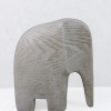ZAMBIA.2 ΔΙΑΚΟΣΜΗΤΙΚΟ ΕΛΕΦΑΝΤΑΣ 17x9x18cm POLYRESIN ΜΠΕΖ