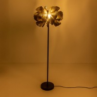 BLOSSOM ΦΩΤΙΣΤΙΚΟ ΕΠΙΔΑΠΕΔΙΟ 49x49x149cm ΜΕΤΑΛΛΟ BROWN GOLD ΜΑΥΡΟ