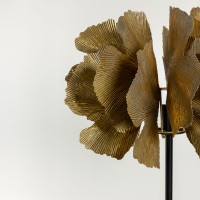 BLOSSOM ΦΩΤΙΣΤΙΚΟ ΕΠΙΔΑΠΕΔΙΟ 49x49x149cm ΜΕΤΑΛΛΟ BROWN GOLD ΜΑΥΡΟ