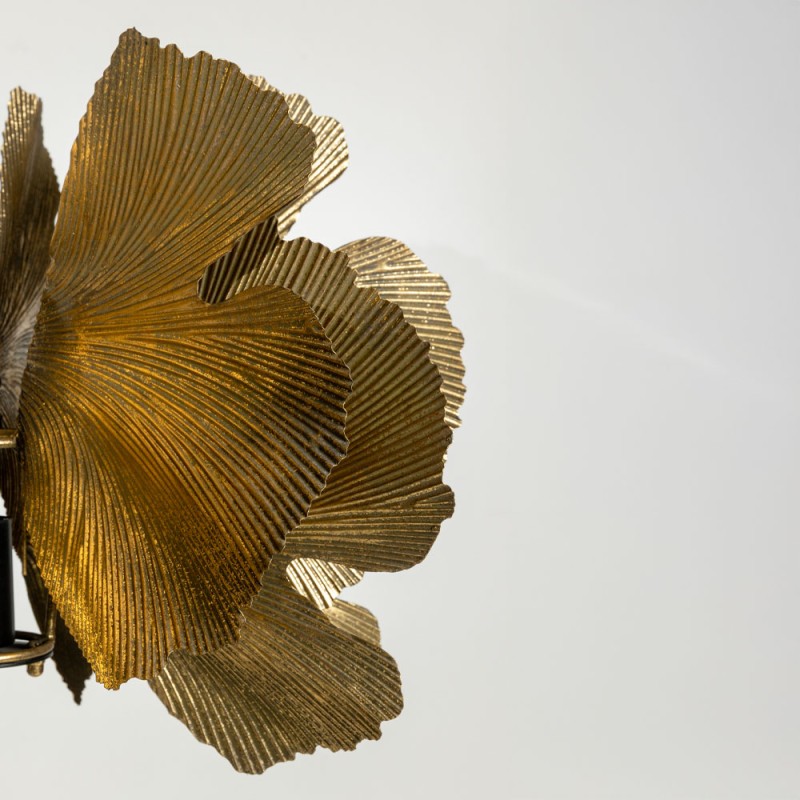 BLOSSOM ΦΩΤΙΣΤΙΚΟ ΕΠΙΔΑΠΕΔΙΟ 49x49x149cm ΜΕΤΑΛΛΟ BROWN GOLD ΜΑΥΡΟ
