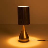 STALA ΦΩΤΙΣΤΙΚΟ ΕΠΙΤΡΑΠΕΖΙΟ 18x18x53.5cm ΜΕΤΑΛΛΟ BROWN GOLD