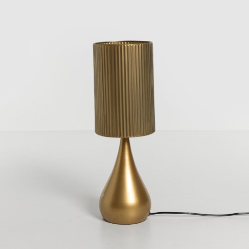 STALA ΦΩΤΙΣΤΙΚΟ ΕΠΙΤΡΑΠΕΖΙΟ 18x18x54cm ΜΕΤΑΛΛΟ BROWN GOLD