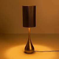STALA ΦΩΤΙΣΤΙΚΟ ΕΠΙΤΡΑΠΕΖΙΟ 20x20x73.5cm ΜΕΤΑΛΛΟ BROWN GOLD