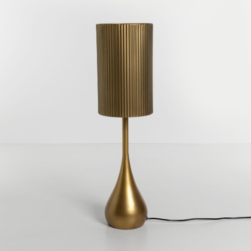 STALA ΦΩΤΙΣΤΙΚΟ ΕΠΙΤΡΑΠΕΖΙΟ 20x20x74cm ΜΕΤΑΛΛΟ BROWN GOLD