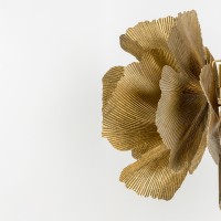BLOSSOM ΦΩΤΙΣΤΙΚΟ ΚΡΕΜΑΣΤΟ 71x71x50cm ΜΕΤΑΛΛΟ BROWN GOLD