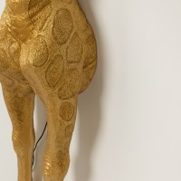 GIRAFE ΦΩΤΙΣΤΙΚΟ ΕΠΙΔΑΠΕΔΙΟ 42x35x196cm FIBERGLASS ΧΡΥΣΟ