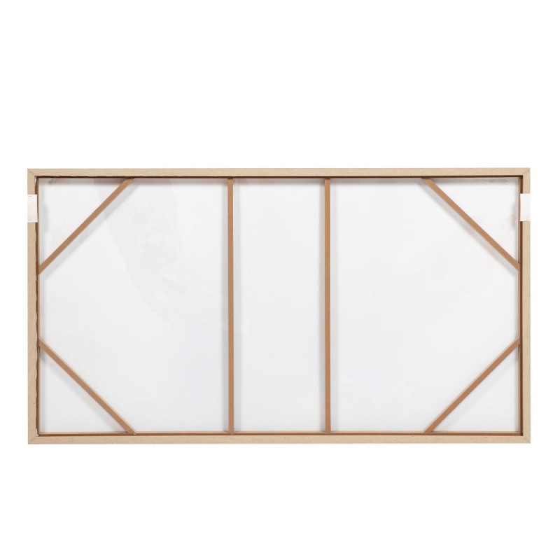CALANDIUM C ΠΙΝΑΚΑΣ ΔΙΑΚΟΣΜΗΤΙΚΟΣ ΜΕ ΚΟΡΝΙΖΑ 80x145x4cm ΚΑΜΒΑΣ ΜΠΕΖ ΠΟΛΥΧΡΩΜΟ ΞΥΛΟ ΦΥΣΙΚΟ