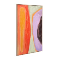 GEO DREAM B ΠΙΝΑΚΑΣ ΔΙΑΚΟΣΜΗΤΙΚΟΣ ΜΕ ΚΟΡΝΙΖΑ 80x120x4cm ΚΑΜΒΑΣ ΠΟΛΥΧΡΩΜΟ ΞΥΛΟ ΦΥΣΙΚΟ