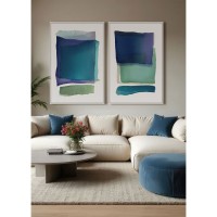 MOTIF MAR A ΠΙΝΑΚΑΣ ΔΙΑΚΟΣΜΗΤΙΚΟΣ ΜΕ ΚΟΡΝΙΖΑ 80x120x4cm ΚΑΜΒΑΣ ΠΟΛΥΧΡΩΜΟ ΞΥΛΟ ΑΣΠΡΟ