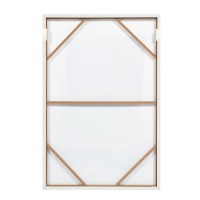 MOTIF MAR B ΠΙΝΑΚΑΣ ΔΙΑΚΟΣΜΗΤΙΚΟΣ ΜΕ ΚΟΡΝΙΖΑ 80x120x4cm ΚΑΜΒΑΣ ΠΟΛΥΧΡΩΜΟ ΞΥΛΟ ΑΣΠΡΟ