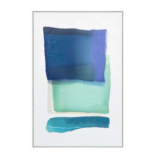 MOTIF MAR B ΠΙΝΑΚΑΣ ΔΙΑΚΟΣΜΗΤΙΚΟΣ ΜΕ ΚΟΡΝΙΖΑ 80x120x4cm ΚΑΜΒΑΣ ΠΟΛΥΧΡΩΜΟ ΞΥΛΟ ΑΣΠΡΟ