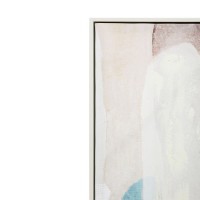 MINT AIR ΠΙΝΑΚΑΣ ΔΙΑΚΟΣΜΗΤΙΚΟΣ ΜΕ ΚΟΡΝΙΖΑ 90x120x4cm ΚΑΜΒΑΣ ΠΟΛΥΧΡΩΜΟ ΞΥΛΟ ΑΣΠΡΟ