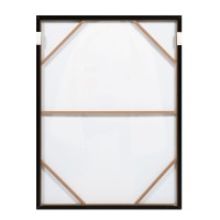 DONNA SOGNA ΠΙΝΑΚΑΣ ΔΙΑΚΟΣΜΗΤΙΚΟΣ ΜΕ ΚΟΡΝΙΖΑ 90x120x4cm ΚΑΜΒΑΣ ΠΟΛΥΧΡΩΜΟ ΞΥΛΟ ΜΑΥΡΟ